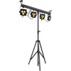 CHAUVET DJ 4Bar LT Quad BT Wash Lighting System with Tripod, Carry Bag, and Footswitch 457063 781462218997