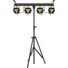 CHAUVET DJ 4Bar LT Quad BT Wash Lighting System with Tripod, Carry Bag, and Footswitch 457063 781462218997