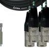 Cordial Cables 8-Channel Digital Multicore Cable Essentials Series TASCAM Male D-Sub 25 to 4 XLRF & 4 XLRM Connectors 16-Foot 3719743 196288014867