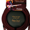 Cordial Cables Premium Instrument High-Copper Cable – Andrew Gouché Signature Peak Series – 1/4″ to 1/4″ Straight Phone Plugs 25-Foot 3719676 840126968415
