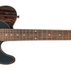 Michael Kelly Guitars Custom Collection 50 S/S Striped Ebony Electric Guitar 366113 809164024996