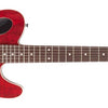Michael Kelly Guitars 59 Port Thinline Transparent Red Electric Guitar 456809 809164026907