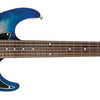 Michael Kelly Guitars Custom Collection 60 Burl Ultra Blue Electric Guitar 347987 809164022794