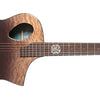 Michael Kelly Guitars Forte Port X Partial Eclipse Acoustic Guitar 348018 809164022015