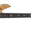 Michael Kelly Guitars Pinnacle 4-String Natural Burl Electric Bass Guitar 368414 809164026600