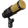 Heil Sound PR 40 Dynamic Cardioid Front-Address Studio Microphone (Black with Gold Screen) 365002 885936794076