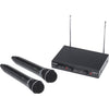 Samson Audio Stage 212 Frequency-Agile Dual-Channel Handheld VHF Wireless System 260543 809164219378