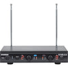 Samson Audio Stage 212 Frequency-Agile Dual-Channel Handheld VHF Wireless System 260543 809164219378